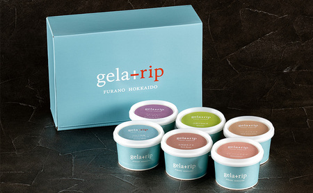 ジェラート6個 gelatrip's selection 北海道 上富良野町 アイス