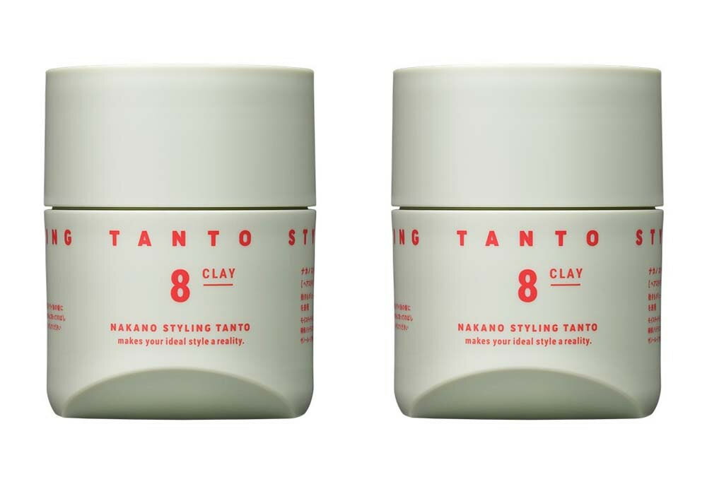 【ふるさと納税】中野製薬 ナカノ スタイリング タント クレイ8 90g×2本
