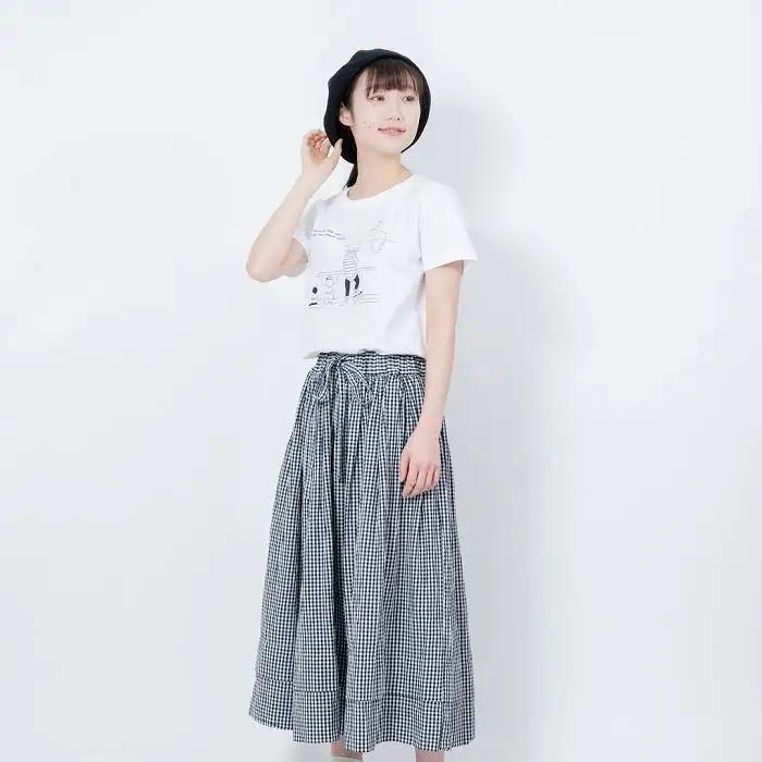 《1》【KEYMEMORY鎌倉】Sea heartイラストTシャツ WHITE