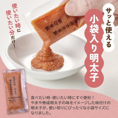 ふるさと納税 福智町 【先行受付】やまや 明太子ばらこ小袋入り (20g×40) |  | 02