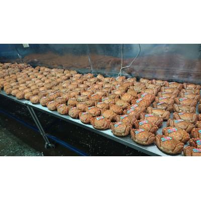 ふるさと納税 白老町 北海道産ボイル毛ガニ 約4kg(300g〜320g前後×13尾)×1箱 冷凍発送 |  | 03