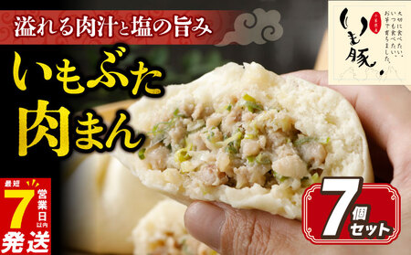 肉まん 130g×7個 いも豚 豚まん 【 肉まん 】