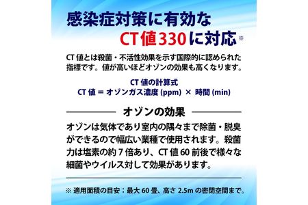 オゾン除菌脱臭器  Cleanliness βオゾン 除菌 【脱臭機】