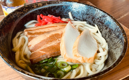 沖縄そば 【全12回定期便】沖縄そば 4種類食べ比べセット (三枚肉・ソーキ・軟骨ソーキ・てびち)  BCAO012 そば