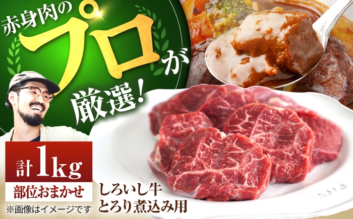 
                  【牧場直送】佐賀県産 しろいし牛 とろり 煮込み用 1kg【佐賀セントラル牧場】佐賀県産 肉 お肉 牛肉 カレー シチュー スネ ネック等 おすすめ オススメ 九州 佐賀県 白石町  白石 [IAH009]
                