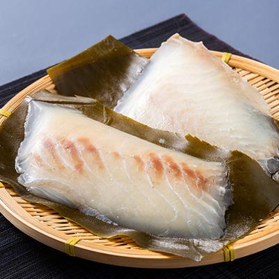 ふるさと納税 青森県 天然平目昆布〆 100g×2pと天然真鯛昆布〆 100g×2pセット |  | 02