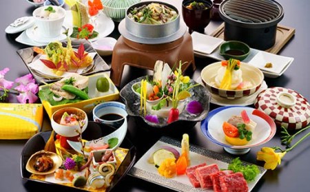 CA078 水平線に溶け込むテラスで　ホテル宿泊温泉プラン