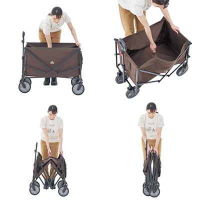 ふるさと納税 城陽市 LOGOS　お荷物満載キャリー  アウトドアやキャンプで楽々運搬ができるワゴン　84720743 |  | 03