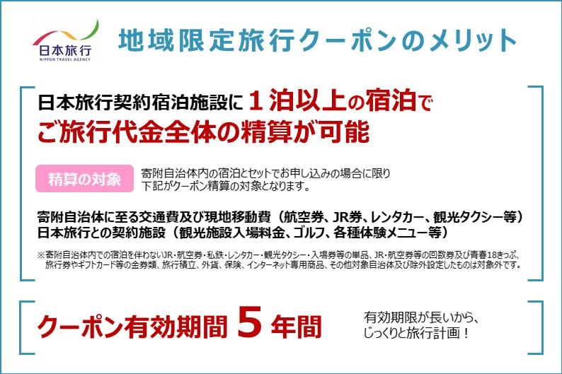 長崎県 日本旅行 地域限定旅行クーポン 60,000円分