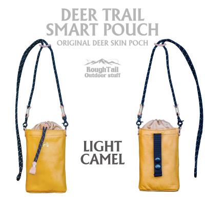 ふるさと納税 ひたちなか市 ラフテール【DEER TRAIL SMART POUCH】ライトキャメル　AC-DTSP-LCA
