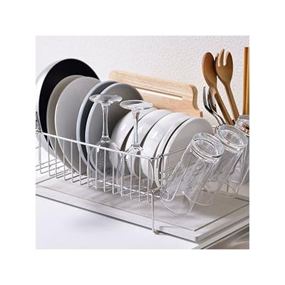 ふるさと納税 三条市  水切りラック(置きタイプ) コンパクト 吸水トレイで水捨て不要【016P056】 |  | 01