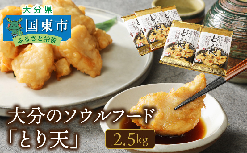 
                  大分のソウルフード「とり天」2.5kg_29055A-2
                