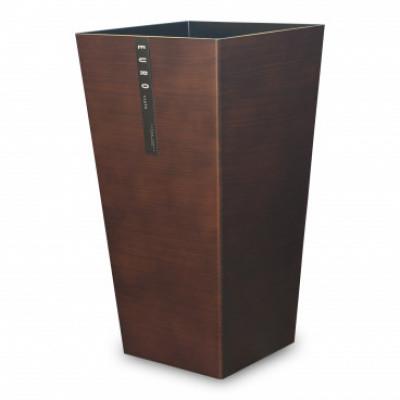 ふるさと納税 かつらぎ町 ユーロスタイルBOX L角 木目 9.5L 場所を取らないスリムな木目調ゴミ箱
