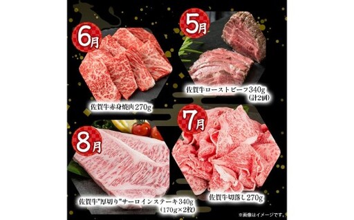 UB1x1 佐賀牛 バラエティ12回定期便 佐賀牛 ブランド牛 国産牛 牛肉 肉赤身 赤身肉 定期便 佐賀県 太良町