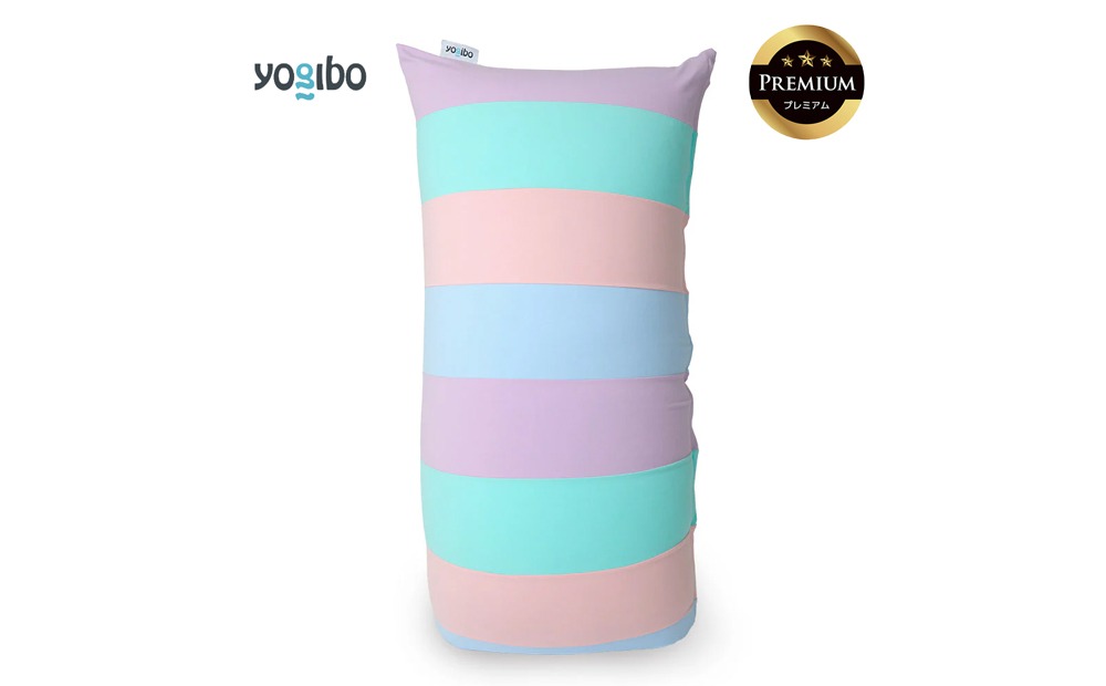 Yogibo Short Rainbow Premium（ヨギボー ショート レインボー プレミアム）＜パステル＞-[G783-4]