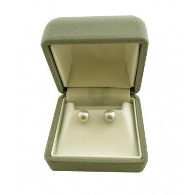 ふるさと納税 伊勢市 アコヤ真珠8mm　プラチナ900 スタッドピアス　1709 |  | 01