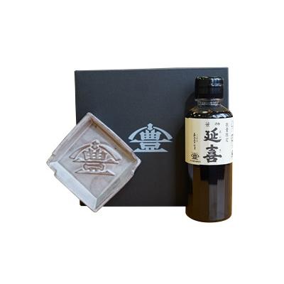 ふるさと納税 阿賀野市 老舗コトヨ醤油　 醤油皿&笹神延喜200ml セット 安田瓦 箸置き 濃口醤油 本醸造 |  | 01