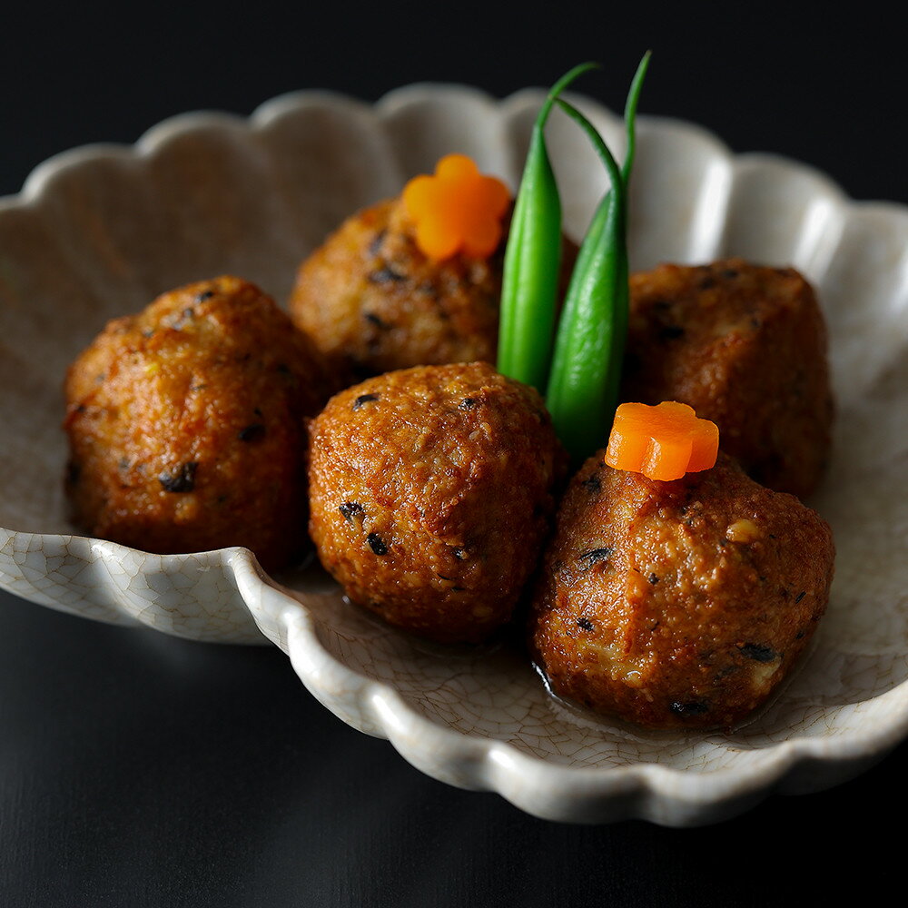 【ふるさと納税】【下鴨茶寮】おばんざい 料亭のひろうす煮 [ 京都 老舗 料亭 ミシュラン 惣菜 おそうざい 豆腐 人気 おすすめ グルメ 京料理 京懐石 ギフト プレゼント お取り寄せ 通販 送料無料 ふるさと納税 ]