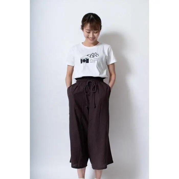 【3サイズ】【KEY MEMORY】Camera T-shirts WHITE