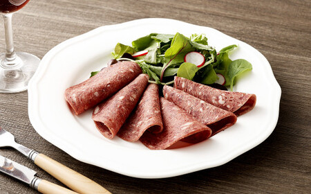 まつのジビエ 鹿のビアシンケン 3パック（1パックあたり約80g）ビアシンケン 鹿肉 シカ肉 ジビエ ビア ソーセージ 肉加工品 おつまみ 冷凍 【えひめの町（超）推し！（松野町）】（686）