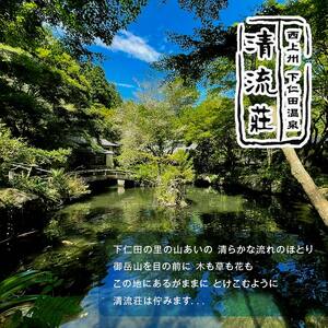 ＜平日利用限定＞下仁田温泉清流荘ペア宿泊券 F21K-087