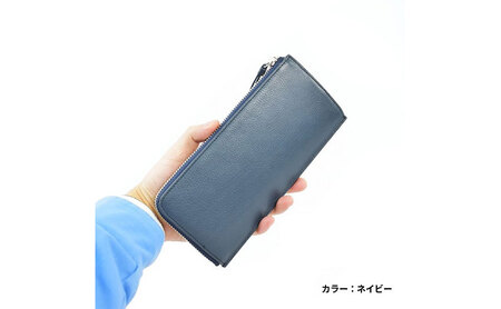 財布 L字ファスナー 本革 キャメル ベージュ 財布