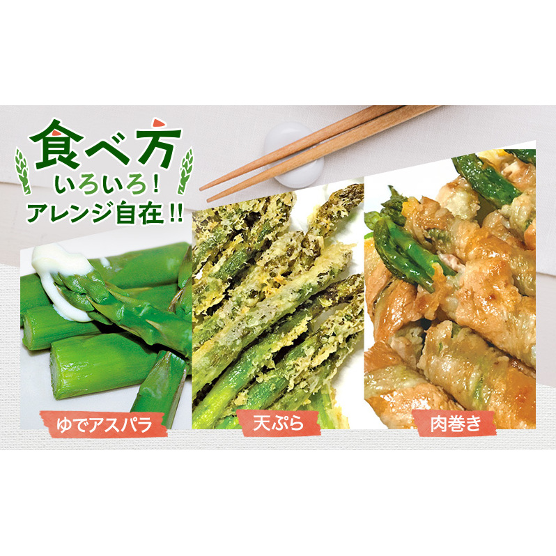 数量限定！【2026年分先行予約】 アスパラガス 専門農家 の 特選 グリーン アスパラ 800g  L サイズ 原農園 アスパラ あすぱら 野菜 北海道 上富良野町_イメージ4