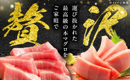 【全3回定期便】対馬産 本マグロ 3種 計450g（赤身/中トロ/ネギトロ）まぐろ トロ 刺身 [WAH012]