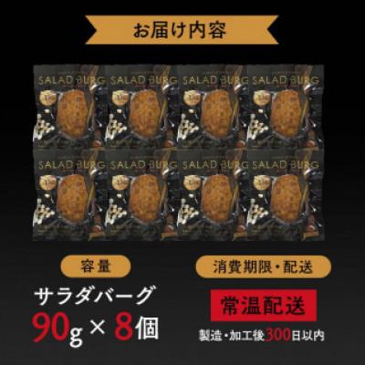 ふるさと納税 下仁田町 【原料は100%植物由来】サラダバーグ・アスリート(たんぱく質強化でカレー味)8個セット |  | 01