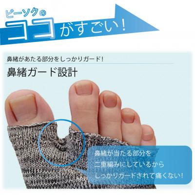 ふるさと納税 葛城市 ビーソク(R) 5色組 レディース メンズ キッズ 靴下 |  | 01