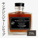 【ふるさと納税】生姜 シロップ 250g ヤングジンジャーシロップ 加工品 甘味料　【錦町】