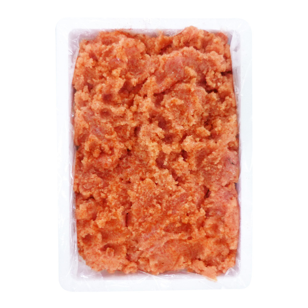 
かねふく＜無着色＞辛子明太子 並切 2kg×1箱
