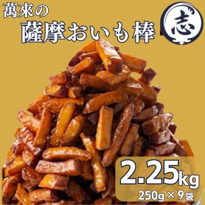 ふるさと納税 志布志市 外はカリッと、中はホクホク♪ 薩摩おいも棒セット 計2.25kg (250g×9袋)