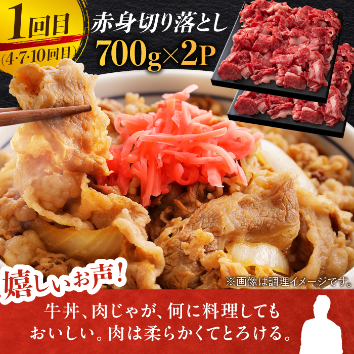 【2月以降順次発送】【全12回定期便】【最高級のヘルシーお肉 A4 A5 佐賀牛あっさり赤身 定期便 12,000g 総計12kg 吉野ヶ里町/ミートフーズ華松 [FAY021]