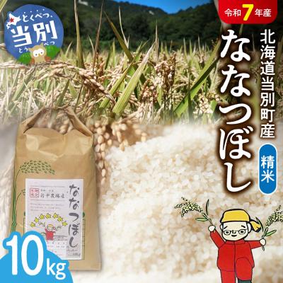 ふるさと納税 当別町 【令和7年産】精米ななつぼし10kg_tb11-003