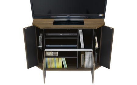 朝日木材 ラシーヌ 省スペースコーナー対応テレビボード ハイタイプ 幅100cm ブラウン ≪RCA-7510AV-CR≫ 家具 シンプル テレビボード コーナーテレビボード ローボード リビング 居