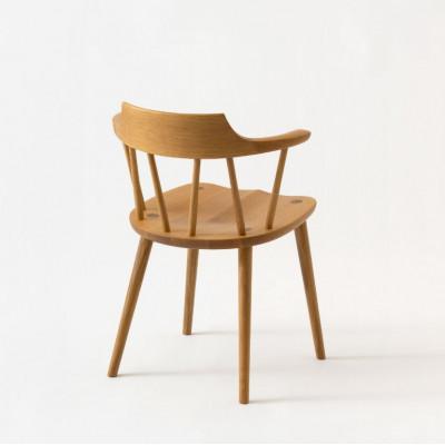 ふるさと納税 高山市 飛騨産業 YURURI  SL221AN セミアーム チェア ホワイトオーク 椅子木製　ES012 |  | 01