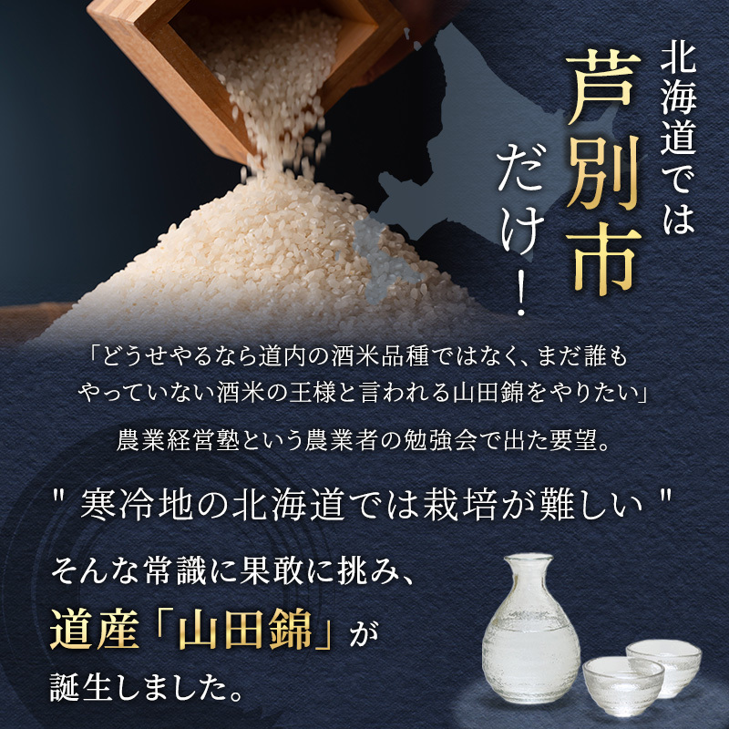 純米吟醸 国稀酒造 北海山田錦 720ml 日本酒 純米大吟醸 田中酒造 山田錦 720ml 2本 山田錦使用 北海道産 大吟醸 日本酒 お酒 酒 アルコール ギフト 贈り物 プレゼント 北海道 芦別