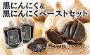 【ふるさと納税】黒にんにく 100g×3パック 黒にんにくペースト 100g×2パック セット (4) 調味料 にんにく 118004