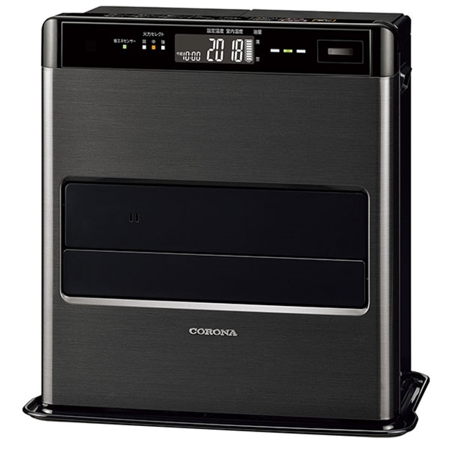 [コロナ] 石油ファンヒーター 15～20畳用 グランブラック FH-CWZ57BYD（KG） 石油ストーブ 暖房 暖房器具 暖房機器 暖房機 家電 灯油 ストーブ おしゃれ 【169P001