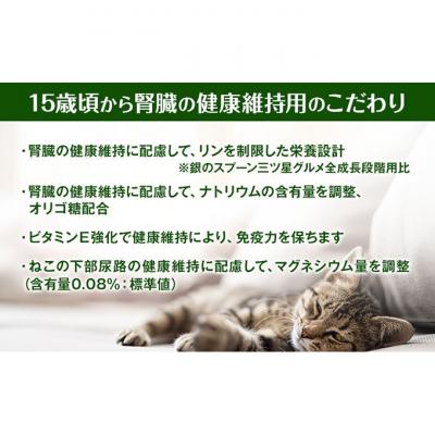 ふるさと納税 伊丹市 銀のスプーン三ツ星グルメ香るお魚仕立15歳頃から4種のアソートお魚レシピ猫のご飯[54030508] |  | 02