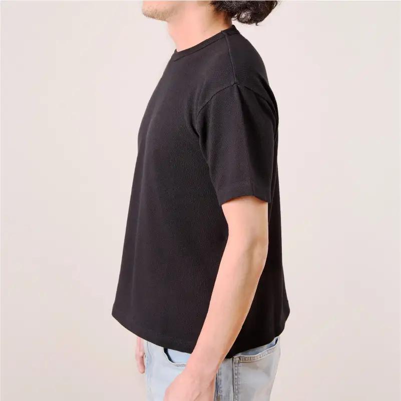 【受注生産】父の日のプレゼントに！鹿の子裏毛（カットソー）Tシャツ　サイズ：M 【kt095-001-2】