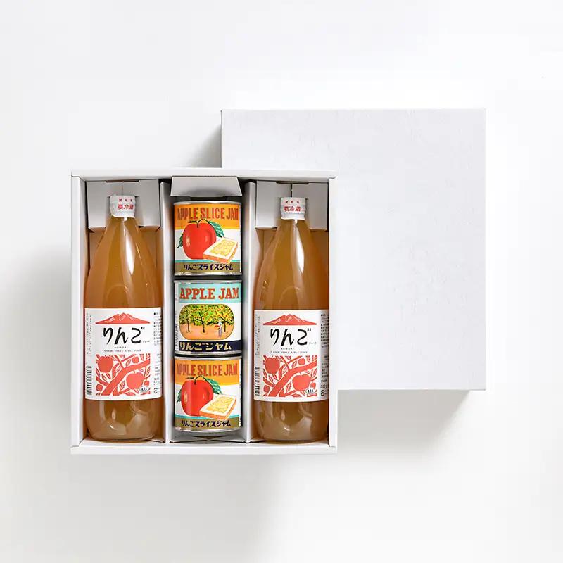りんごジュース 2本 ジャム 2種セット リンゴ アップル 飲料 F41-0095