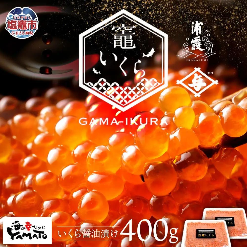 【定期便/計6回】竈いくら（いくら醤油漬け）400g （計2400g） | 寿司 いくら 醤油漬け 冷凍 天然 鮭いくら イクラ 塩竈市 宮城県 YAMATO ya00003-400-t6 | ya00003-400-t6
