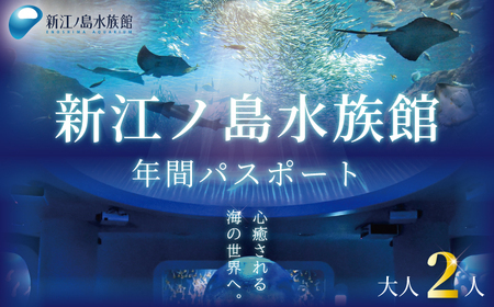新江ノ島水族館 【年間パスポート】 大人2枚 / 水族館 チケット 観光