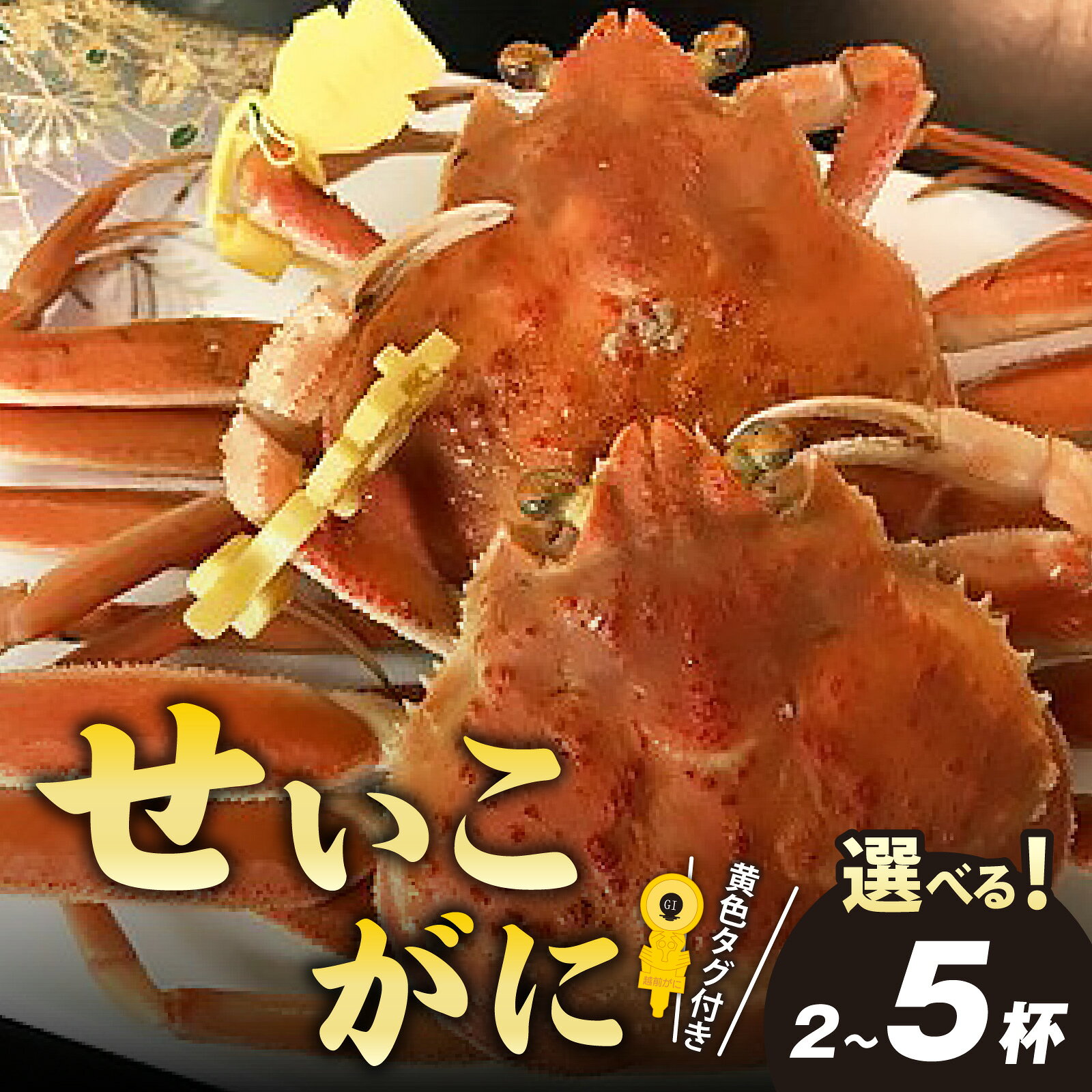 【ふるさと納税】【先行予約】せいこがに 2～5杯【訳あり】【選べる配送月・個数】【11月～12月配送】/ セイコガニ せいこ蟹 セコガニ 雌 ずわいがに ズワイ蟹 越前ガニ ボイル 冷蔵 ご自宅用 カニ しゃぶしゃぶ 海鮮 カニすき カニ鍋 カニしゃぶ 国産 南越前町 送料無料