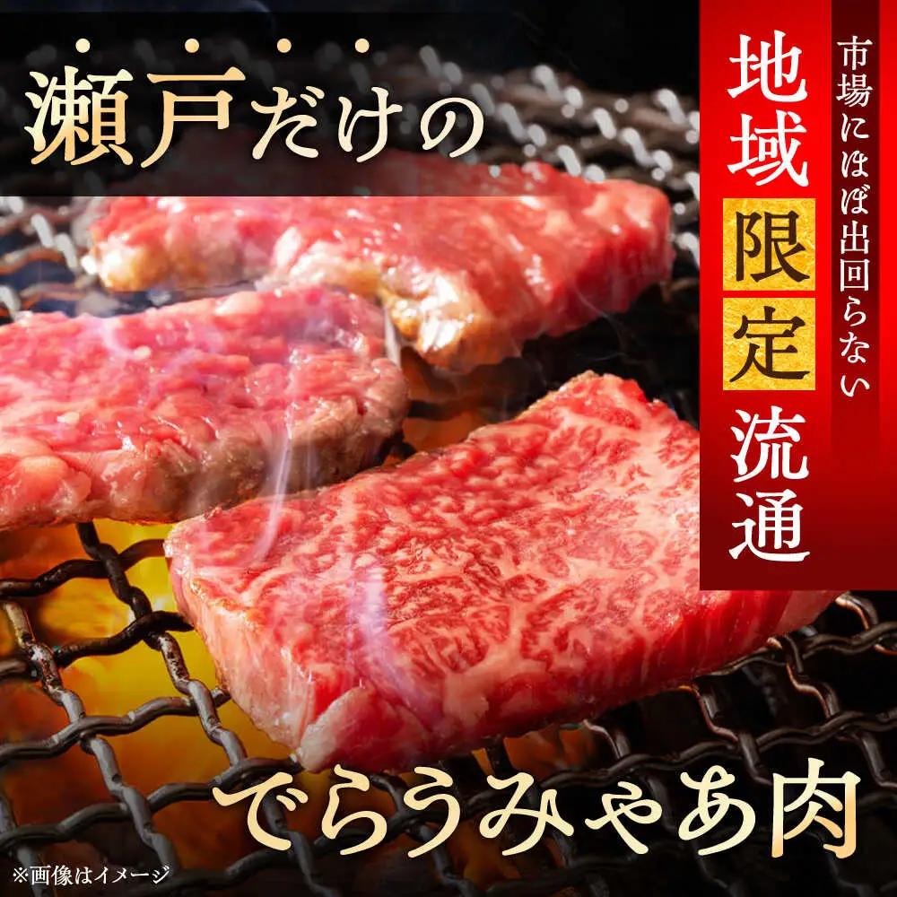 瀬戸山麓和牛 カタロース 焼肉用 1kg（500g×2）/ 牛肉 お肉 国産 冷凍  [BBBQ040]