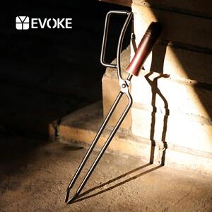 ファイヤープレーストング 薪ばさみ[EVOKE／イヴォーグ公式]｜アウトドア 防災 キャンプ用品 [0617]