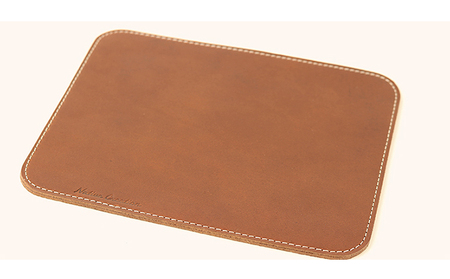 Native Creation マウスパッド NC3710 全8色 栃木レザー【納期1～2カ月】 【DARK BROWN】