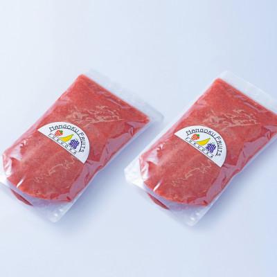 ふるさと納税 吉富町 フルーツソムリエが作った福岡産濃厚あまおうフルーツソース1kg×2袋(吉富町)